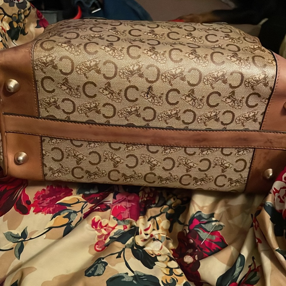 Celine Vintage Sulky Monogram Coated Fabric Boston - Picture 5 of 17
